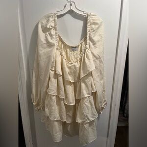 WeWoreWhat Ruffle Dress